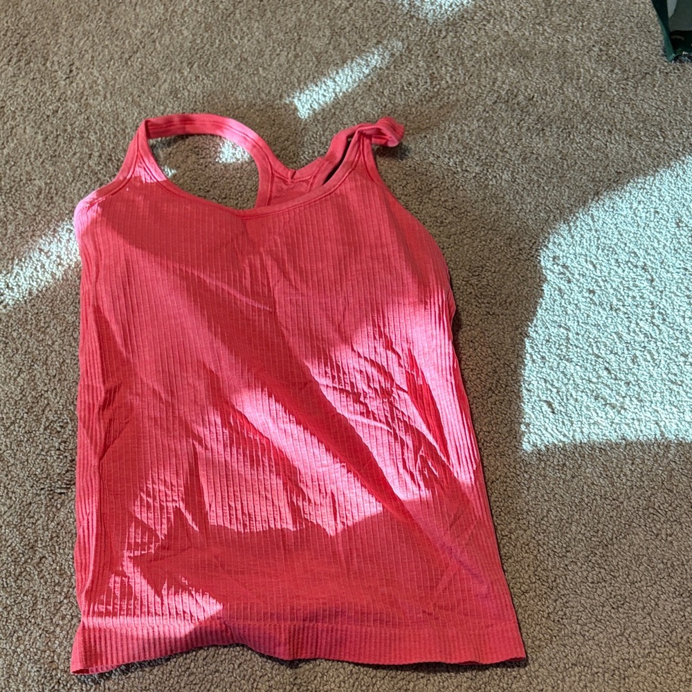Lululemon Women's Pink Sleeveless Top